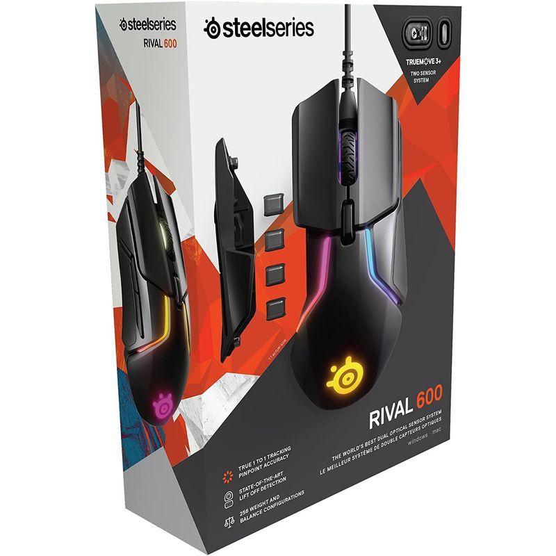 国内正規品 】ゲーミング マウス SteelSeries Rival 600 デュアル 