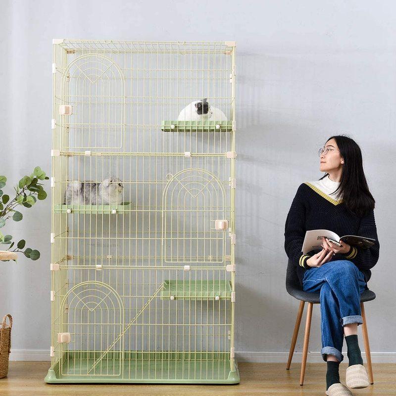 猫ケージ キャットケージ ペットケージ 3段 キャット ケージ ペット ケージ 猫ゲージ おしゃれ キャットハウス ネコ ハウス 脱走防止 ケージ 3段 猫ゲージ キャットケージ ペットケージ キャット ペット おしゃれ キャットハウス ネコ ハウス 脱走防止 　 サイズ