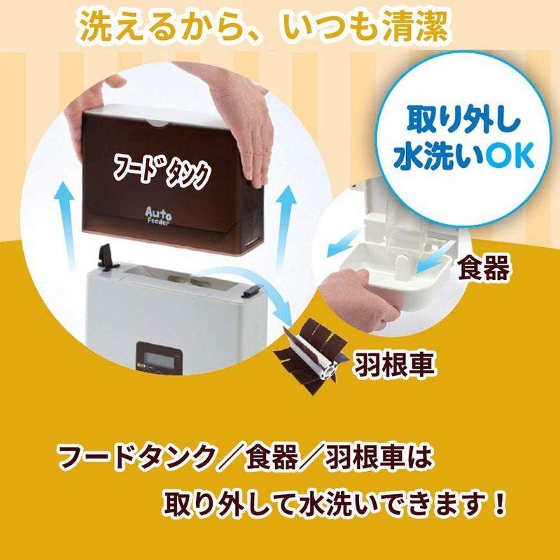 マルカン ペット用オートフィーダーケージ取付タイプ 小型犬，猫用 ペット用オートフィーダーケージ取付タイプ 小型犬，猫用