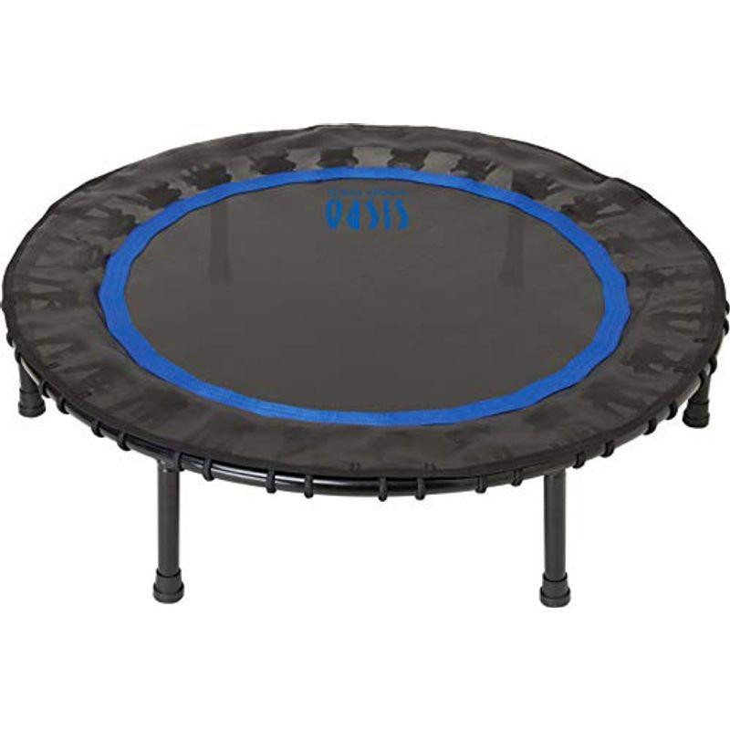 東急スポーツオアシス トランポリン Active 36インチ ゴムバンド式 足落ち防止設計 直径92cm×高さ21cm 静音ト トランポリン