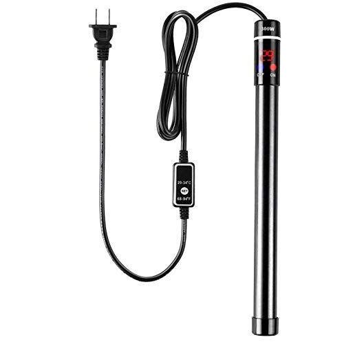 Kewayo 300w 水槽用ヒーター 水槽 ヒーター水温管理 温度調 淡水 海水 両用 水槽 熱帯魚