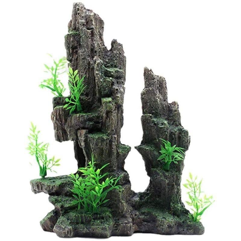 水槽 山 アクアリウム オーナメント オブジェ 置物 大きい 水族館作り 通り抜け 空間 草 岩 爬虫類 熱帯魚 観賞魚 飼育 インテリア その他レイアウト用品 Robertoortiz Com Co