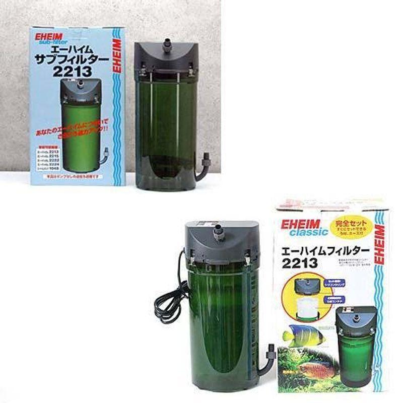 水槽用外部フィルター セット サブフィルター２２１３ クラシックフィルター２２１３ エーハイム Fimolux Com