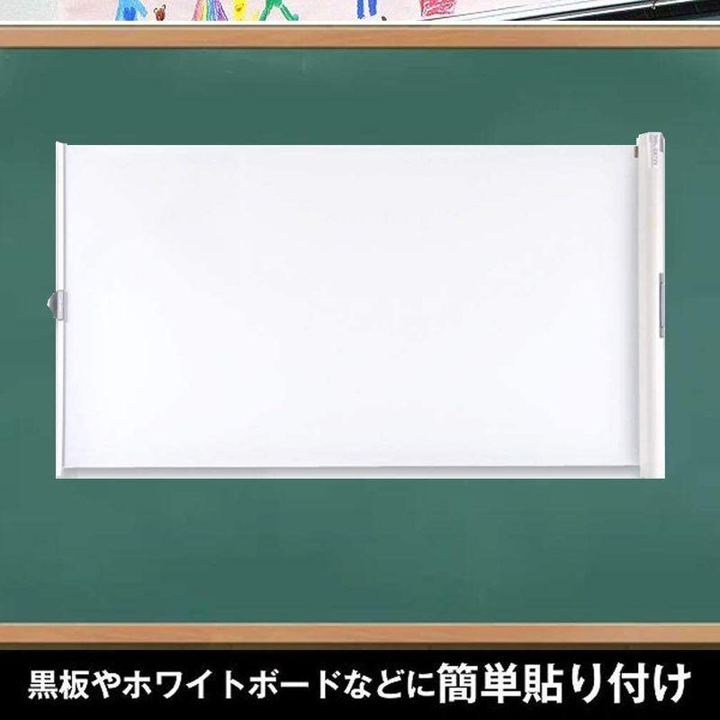 動作確認 泉 IZUMI 日本製 マグネット式 スクリーン 投影スクリーン プロジェクター用 ホワイトボード シート 黒板シート 黒板 スチールパーテ 【LWH9095582024】(32861円)