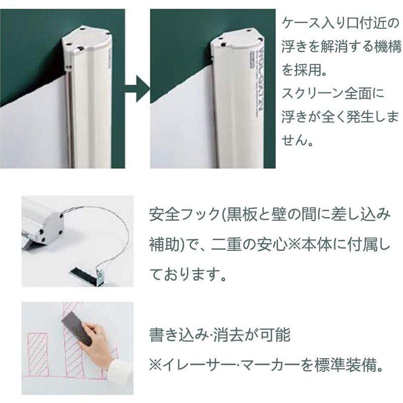 動作確認 泉 IZUMI 日本製 マグネット式 スクリーン 投影スクリーン プロジェクター用 ホワイトボード シート 黒板シート 黒板 スチールパーテ 【LWH9095582024】(32861円)