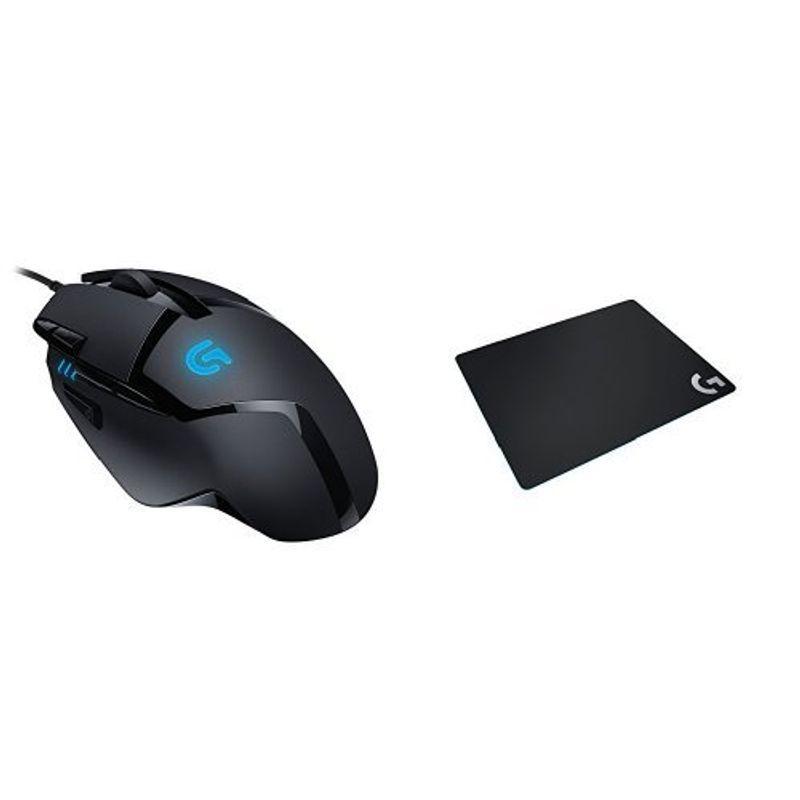 高級感 G セット買いlogicool ゲーミングマウス クロス G240t ゲーミングマウスパッド G402 Fps
