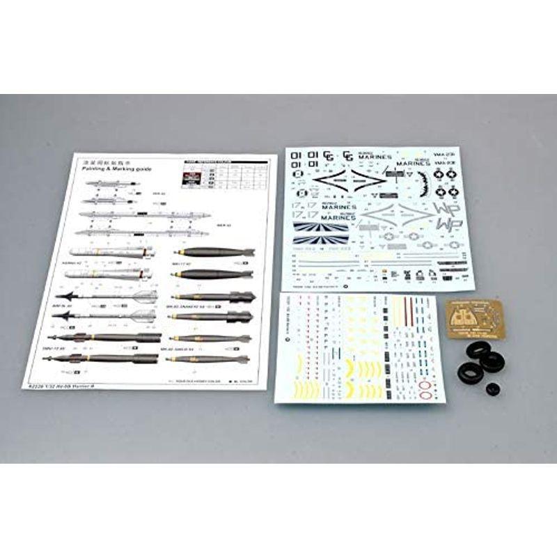 トランペッター 1/32 アメリカ海兵隊 AV-8B ハリアーII 02229 プラモデル 1/32 アメリカ海兵隊 AV 8B ハリアーII プラモデル