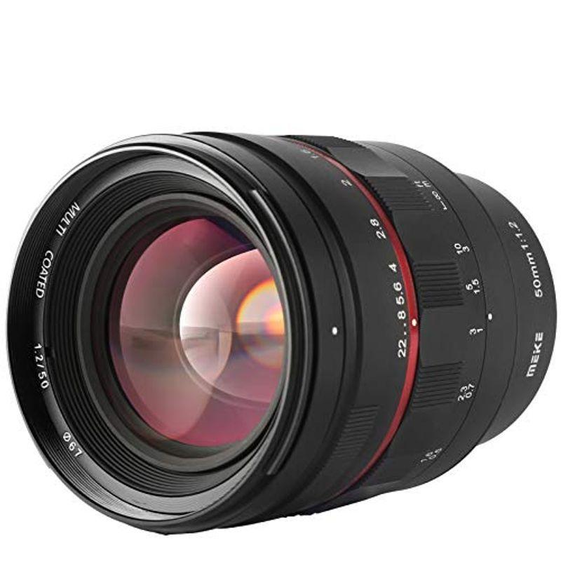 Meike 50mm F1.2 大口径マニュアルフォーカスフルフレームレンズ Sony FE Eマウントミラーレスカメラ A7RIII A7(25545円)