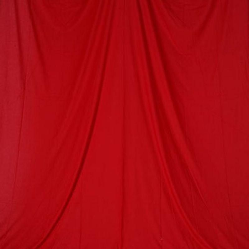 単色モズリン布バック レッド(3×7m)BCP-107