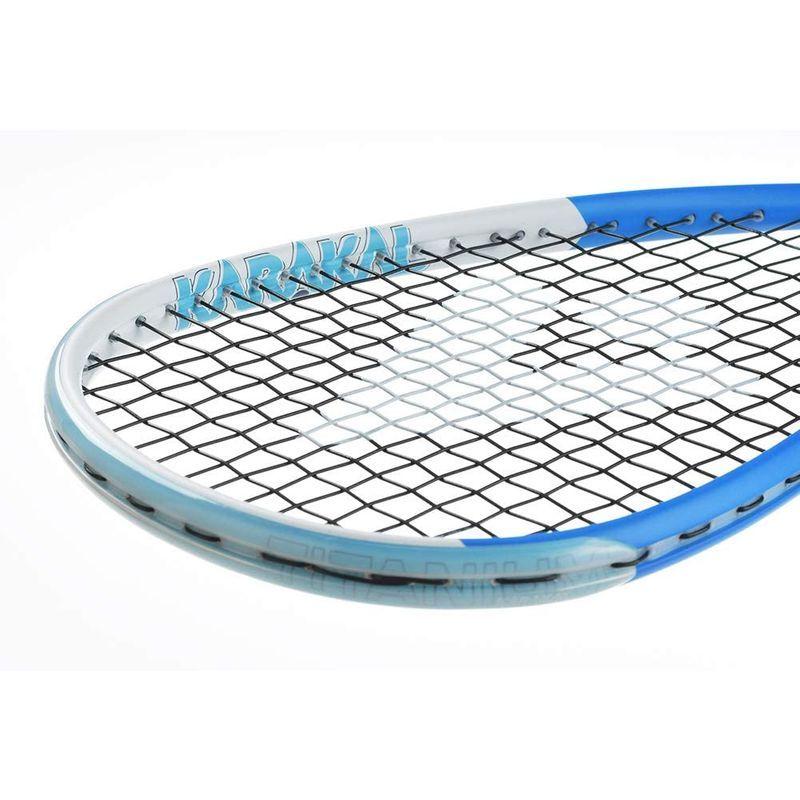 KARAKAL(カラカル) スカッシュラケット CRYSTAL 120 KS19017 白・水色 カラカル スカッシュラケット CRYSTAL KS19017 白 水色