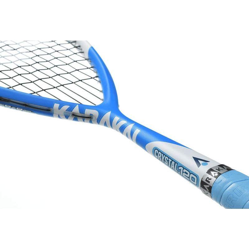 KARAKAL(カラカル) スカッシュラケット CRYSTAL 120 KS19017 白・水色 カラカル スカッシュラケット CRYSTAL KS19017 白 水色