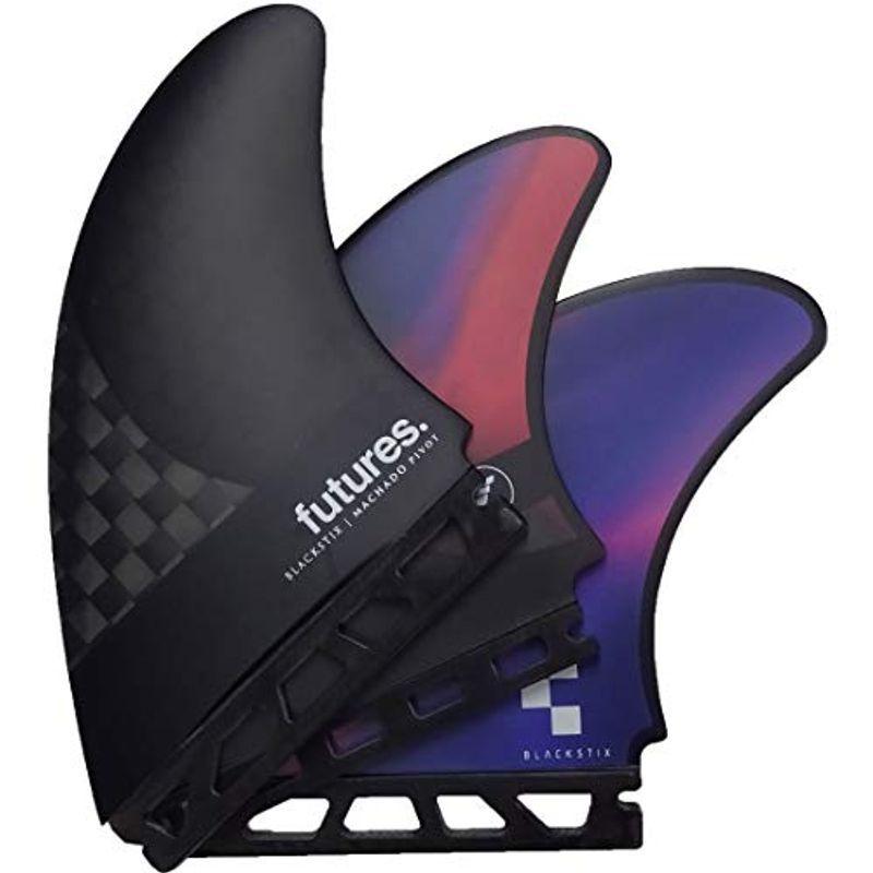 新品GW特価　FUTURES BLACK STIX MACHADO PIVOT Futures Rob Machado Pivot Blackstix Thruster Fins - Large