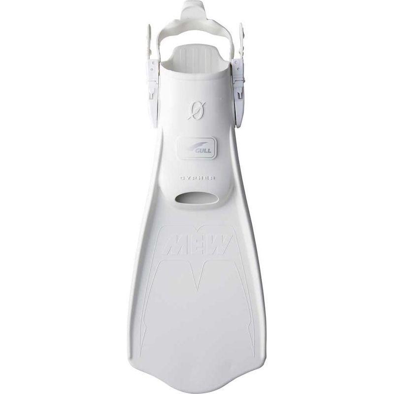 GULL(ガル) MEW CYPHER(ミューサイファー) ストラップフィン (ホワイト/Lサイズ) GF-2332 ガル MEW CYPHER ミューサイファー ストラップフィン ホワイト/Lサイズ GF