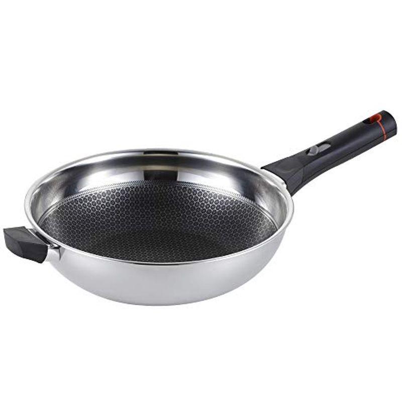 買取売値 Blackcube ステンレス 中華鍋 26cm 取っ手が取れる Ih 直火 売れ済クリアランス Shirleyryan Ca