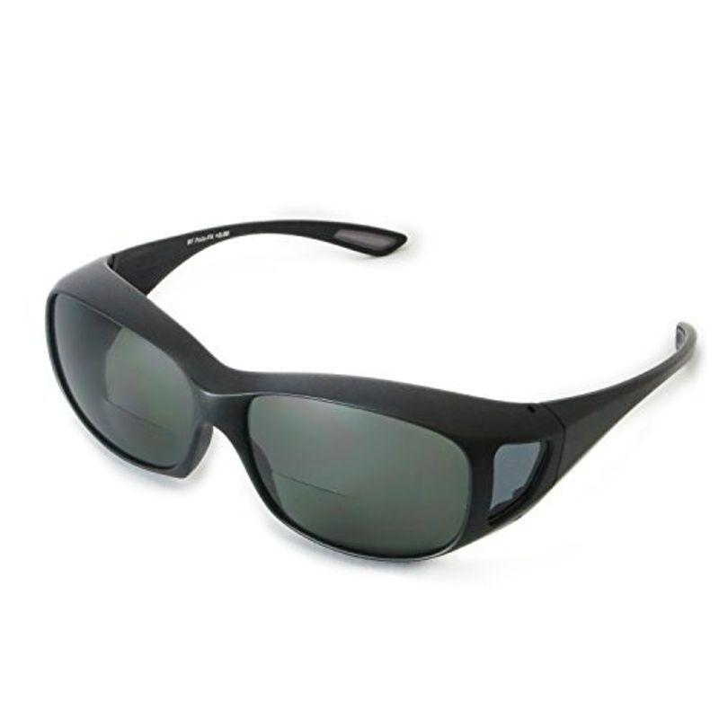 オリジナル SIMON(サイモン) ブラック BP-1G20 ポラフィット バイフォーカル 老眼鏡付き偏光オーバーサングラス スポーツサングラス