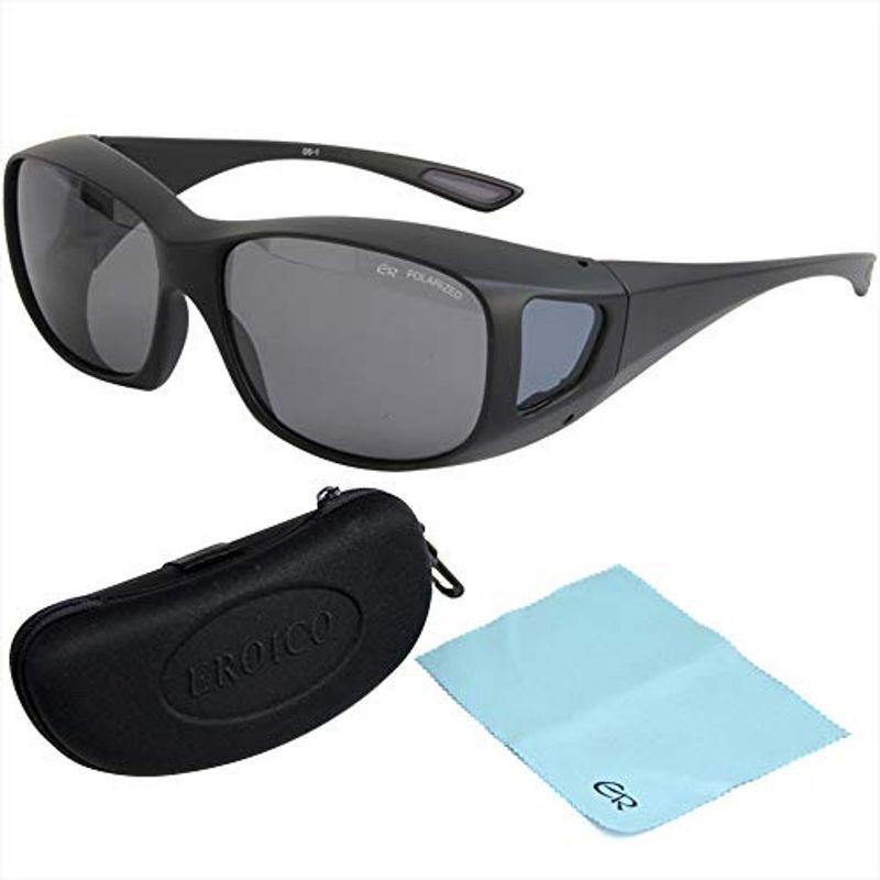 偏光 オーバーグラス ポラライズド ゴルフ Shareshopの偏光 Os 1 ブラック ポラライズド エロイコ オーバーサングラス 偏光