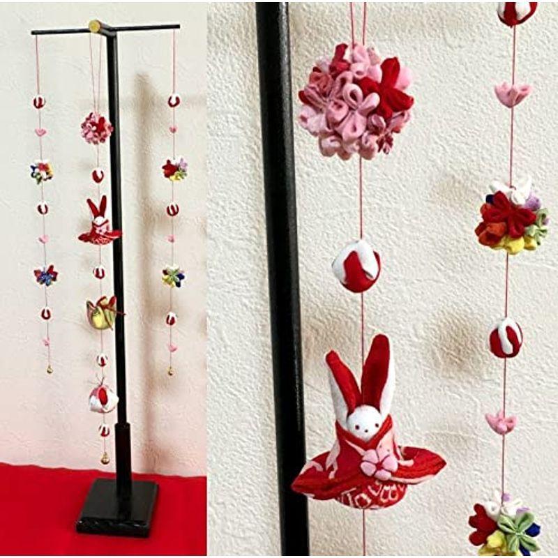 高額品送料無料 つるし飾り ３本 大 ｇ 吊るし 正月飾り 古布正絹 着物リメイク ひな飾り つるし雛 正月 うさぎ 女の子 桃 オンライン値下 Credaimaharashtra Org