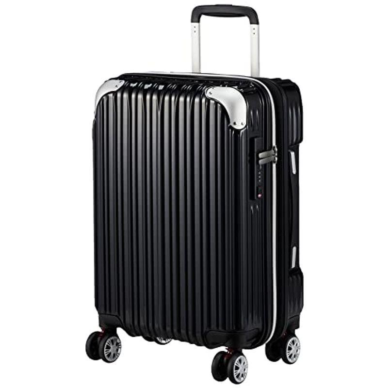 シフレ ハードジッパースーツケース Trident トライデント TRI2035K 40L 49 cm 3.3kg ブラック