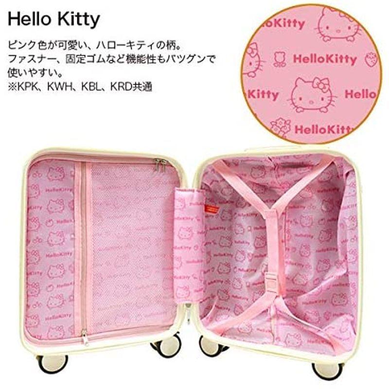 16inchスーツケース HK-SUC-03-KBL サンリオ ハローキティ ブルー 28L HK SUC KBL サンリオ ハローキティ ブルー 28L 　 サイズ