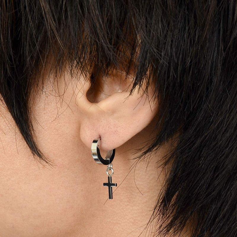 返品不可 Bright Maria マリアブライト メンズ X 22 プレゼント 彼氏 フープピアス ステンレス 片耳用 ピアス ブレスレット Hassoncaterers Com