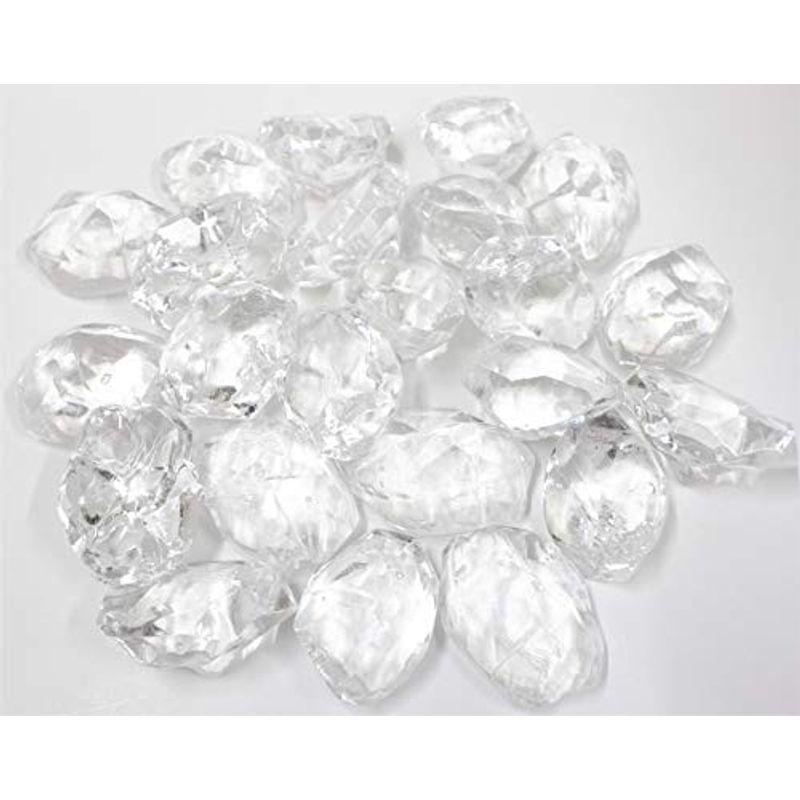 ロックアイス（大）25粒入り アクリル製 食品サンプル イミテーション 氷