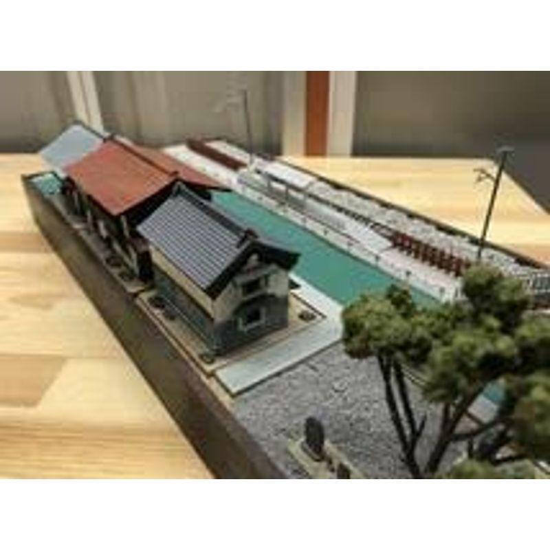 Nゲージ ジオラマ 街道 沿い 無人 駅 ストラクチャー 建物 室内灯付 ローカル 線 情景 駅 茶店 旅籠 倉 蔵 地方 私鉄 ライト 点 駅 ジオラマ 街道 沿い 無人 ストラクチャー 建物 室内灯付 ローカル 線 情景 茶店 旅籠 倉 蔵 地方 私鉄 ライト 点 　