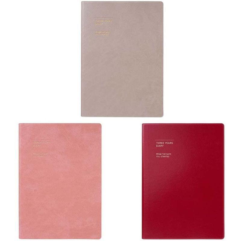 魅力の Tyd A5正寸 1月始まり 年号フリー ダイアリー 手帳 マークス 3年連用日記 育児日記 Cdr Tyd01 Re レッド ソフトカバー 日記帳 ダイアリー Voiceqube Com