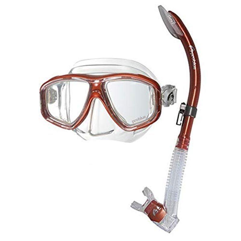 PROBLUE プロブルー 軽器材2点セット シュノーケリング 度付きレンズ付セット MS-252 オルナタ Ornata シリコンマスク