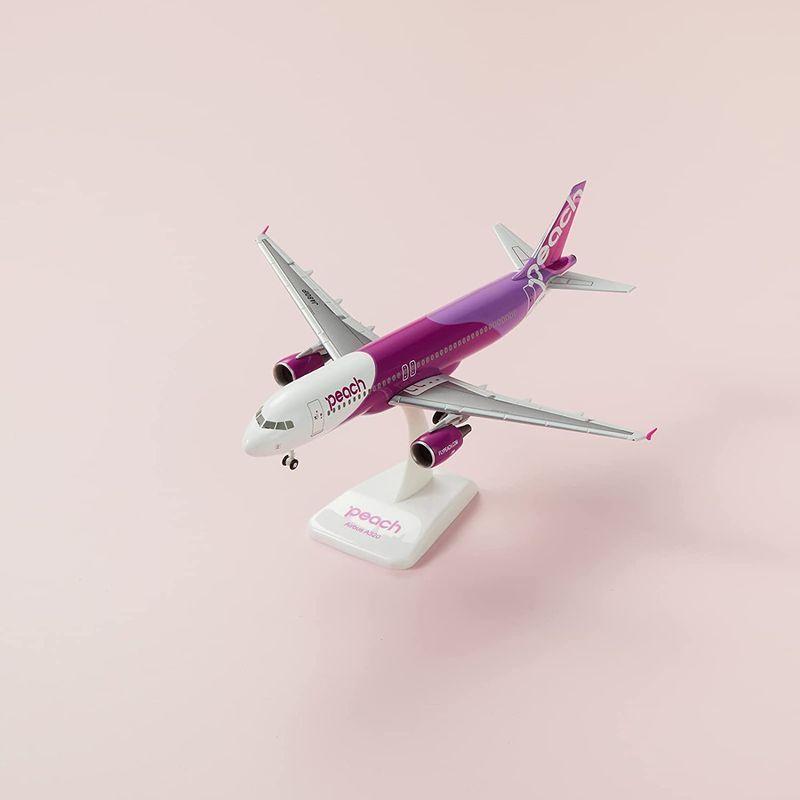 再×14入荷 Peachオリジナル A320 JA801P 飛行機模型 プレーン おもちゃ