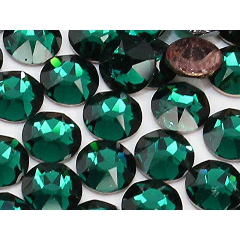 スワロフスキー 2078 Hotfixエメラルドss16 1440粒入り(グリーン