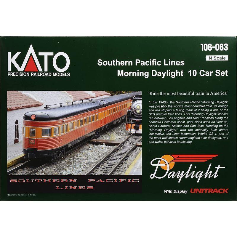 動作確認 KATO Nゲージ サザン・パシフィック鉄道 モーニング・デイライト SP Lines 10両基本セット 10-666-C 鉄道模型 客車 【Z3213957145】(19206円)