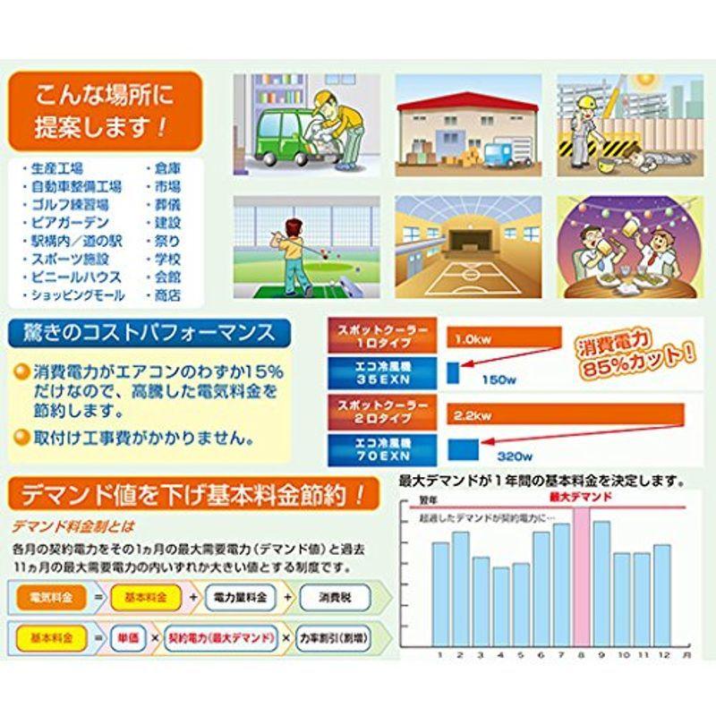 限​定​販​売​】サンコー ECO冷風機25 60HZ (西日本用) 25EX60