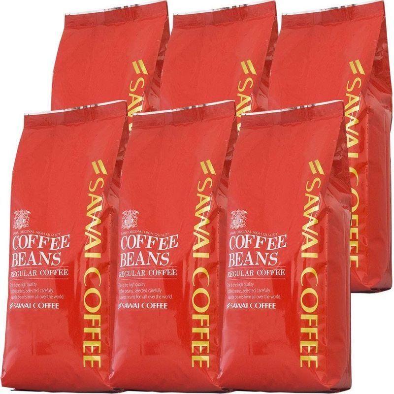 澤井珈琲 コーヒー 専門店 コーヒー豆 オフィスブレンド 3kg (500g x 6) 300杯分 大入り セット 豆のまま コーヒー豆 オフィスブレンド 豆のまま コーヒー 専門店 3kg 500g 300杯分 大入り セット 　