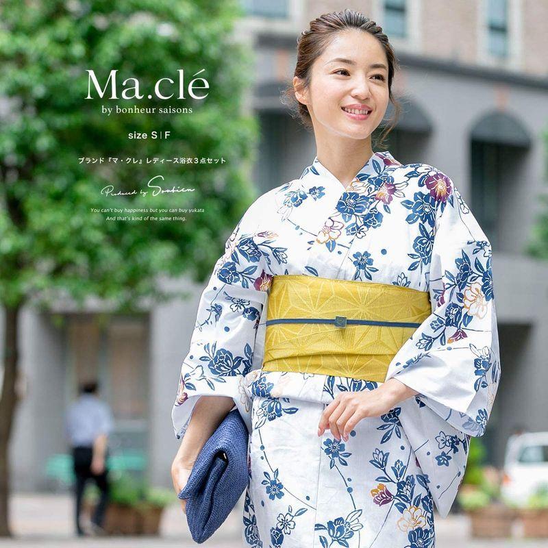 クリスマスツリー特価！ 新品未使用 浴衣３点セット Macle マクレ