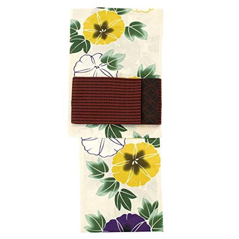 商品情報 ソウビエン 浴衣2点セット 九重 中村里砂 白系 アイボリー 紫色 黄色 赤 朝顔 あさがお 花 レトロ 綿麻 夏祭り 花火大会 浴衣セ Shareshop 通販 Yahoo ショッピング 値札 Madrebuenconsejo Edu Pe