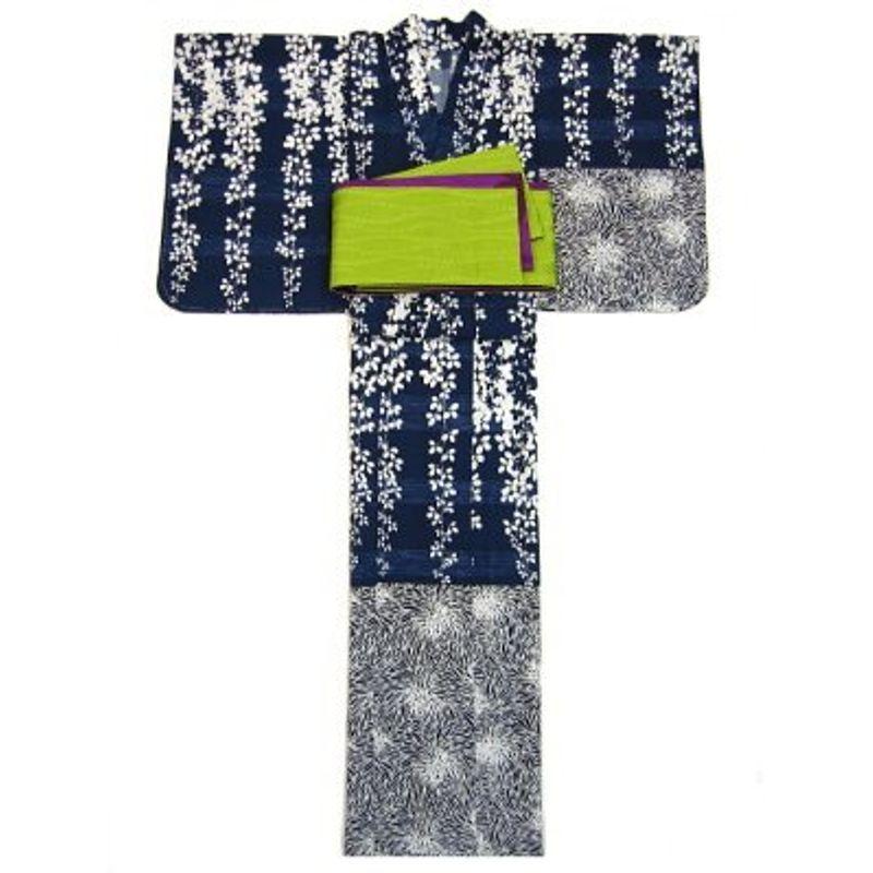 てなグッズや 特別限定品 撫松庵 創作 着てみてわかる ゆかた 萩