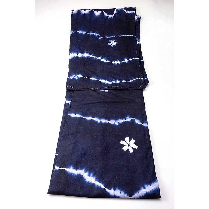 希少 浴衣 帯 下駄 絵羽絞り浴衣(メンズ浴衣)男性用お仕立て上がり浴衣
