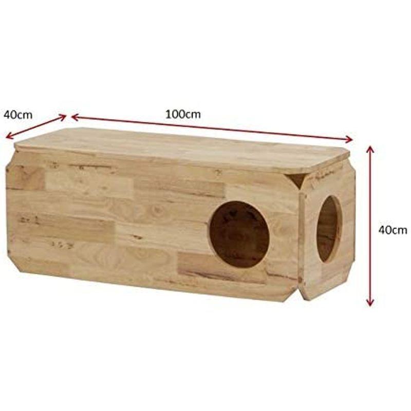 コージーデコ ペットも遊べるベンチL cat-hus ナチュラルシグネチャー 中 4514014002241 ペットも遊べるベンチL cat hus ナチュラルシグネチャー 中