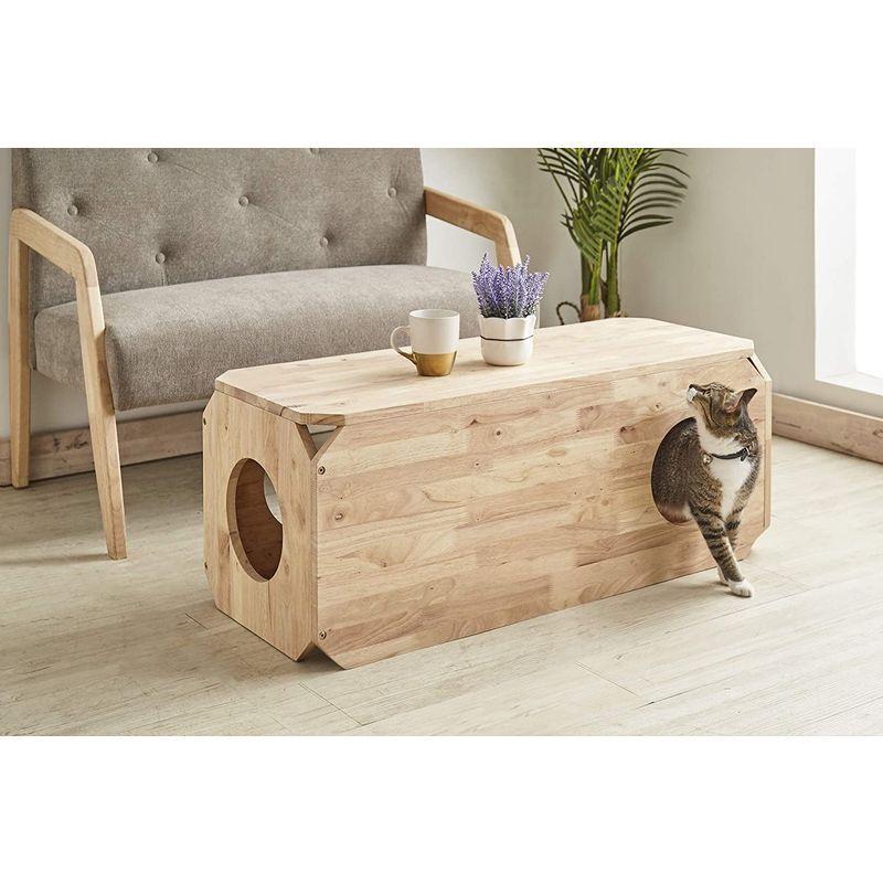 コージーデコ ペットも遊べるベンチL cat-hus ナチュラルシグネチャー 中 4514014002241 ペットも遊べるベンチL cat hus ナチュラルシグネチャー 中