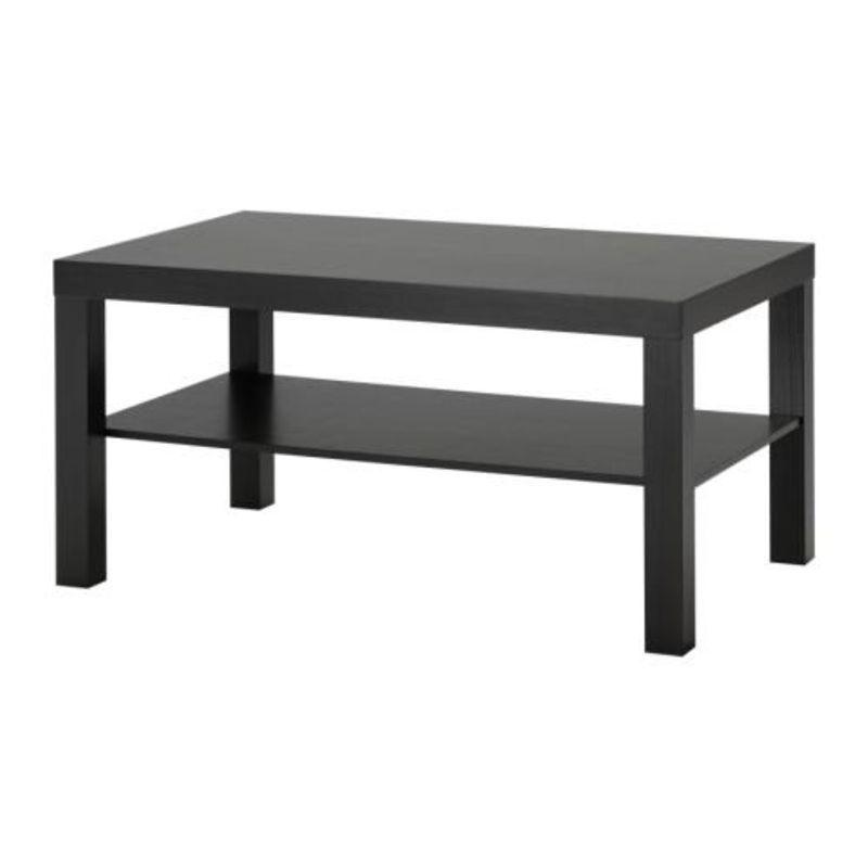 完璧 IKEA(イケア) LACK ブラックブラウン 70161669 コーヒーテーブル、ブラックブラウン 座卓、ちゃぶ台
