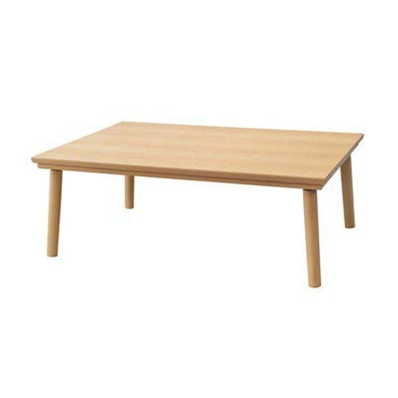 フラットヒーターコタツ 幅105 コタツ 炬燵 一人暮らし こたつテーブル こたつ モダン 木製 長方形 コタツ 幅