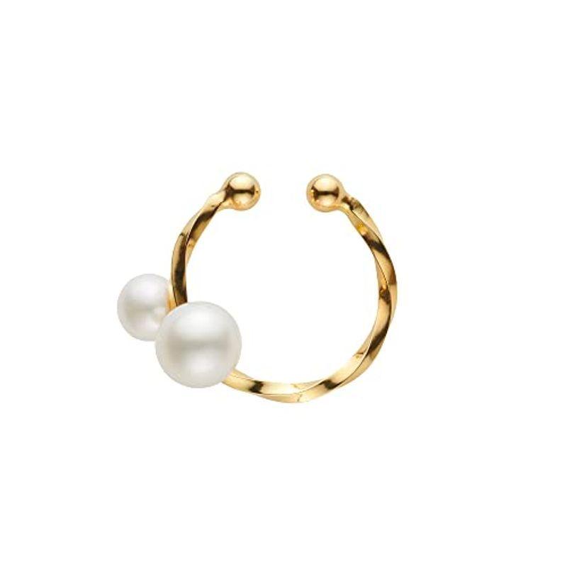 VAヴァンドーム青山 K10イエローゴールド パール イヤーカフ GJVE0340H