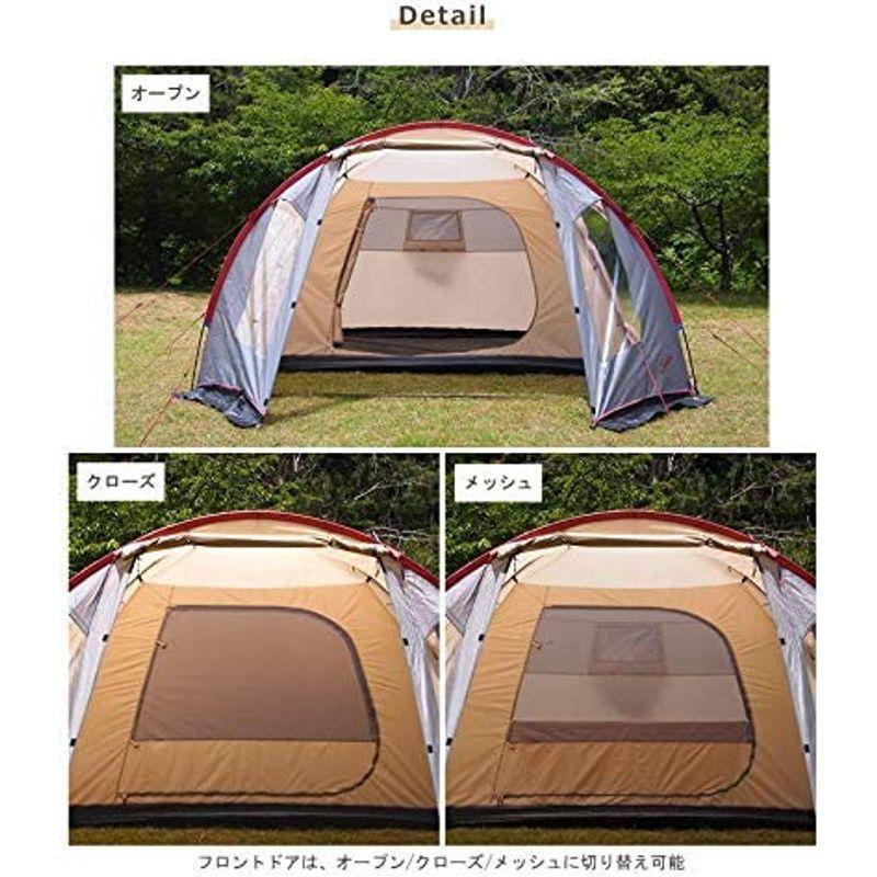 sokos(ソコス) テント 6人用 Solid Earth 6 ソコス テント 6人用 Solid Earth サイズ