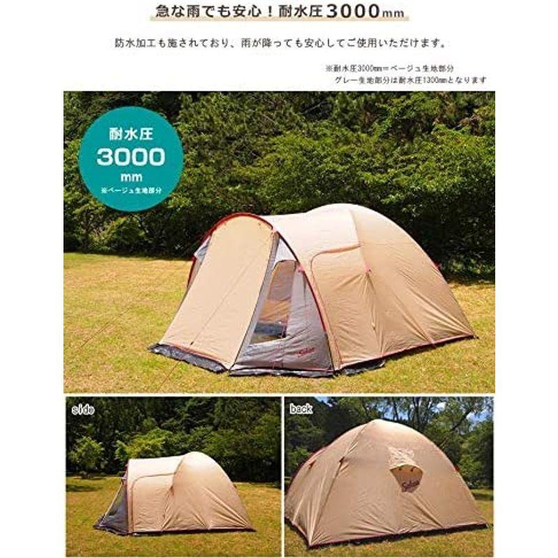 sokos(ソコス) テント 6人用 Solid Earth 6 ソコス テント 6人用 Solid Earth サイズ