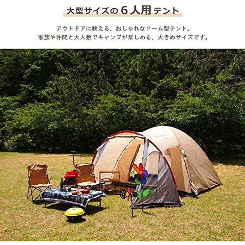 sokos(ソコス) テント 6人用 Solid Earth 6 ソコス テント 6人用 Solid Earth サイズ