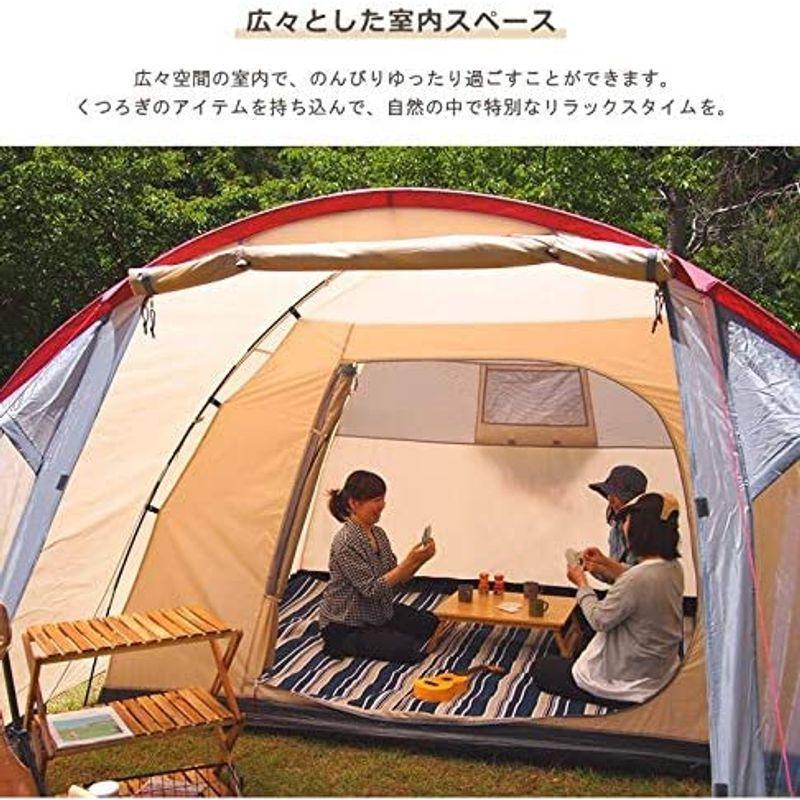 sokos(ソコス) テント 6人用 Solid Earth 6 ソコス テント 6人用 Solid Earth サイズ