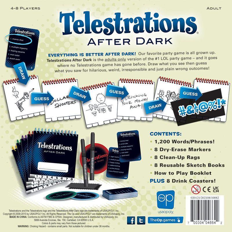 【数量限定アウトレット品】 テレストレーション アフター ダーク (Telestrations: After Dark) ボードゲーム 並行輸入品 【UO1907792863】(11401円)