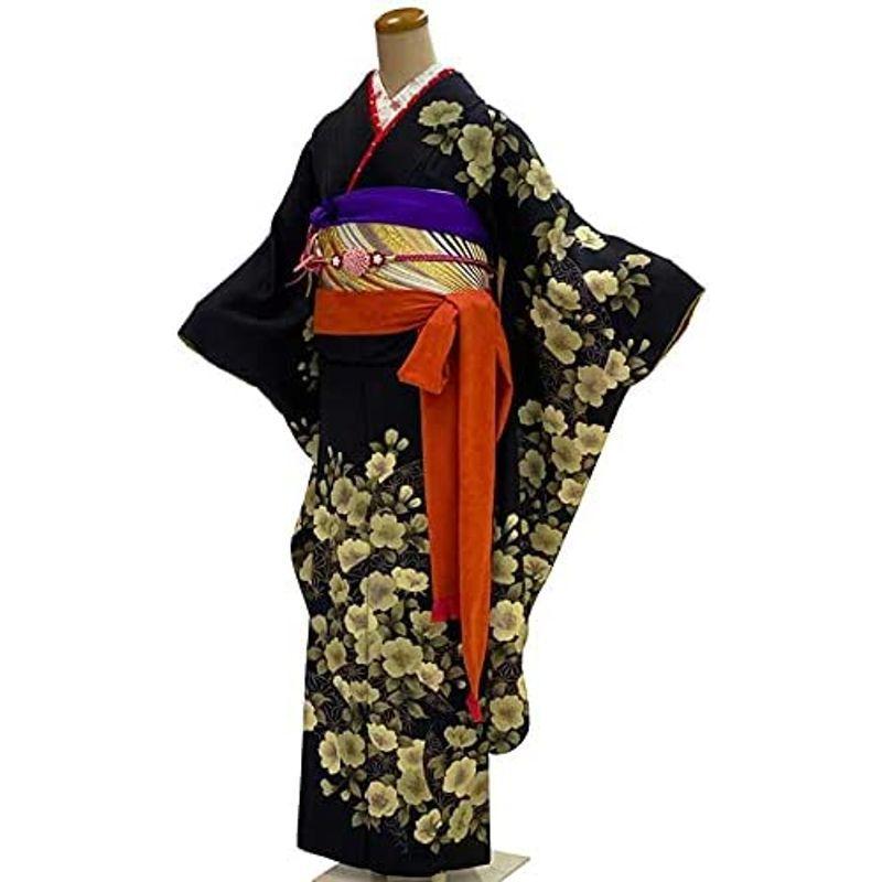 Sakura collection振袖用しごき 志古貴 抱え帯 スウェード (ウォームオレンジ) collection振袖用しごき 志古貴 抱え帯 スウェード ウォームオレンジ 　