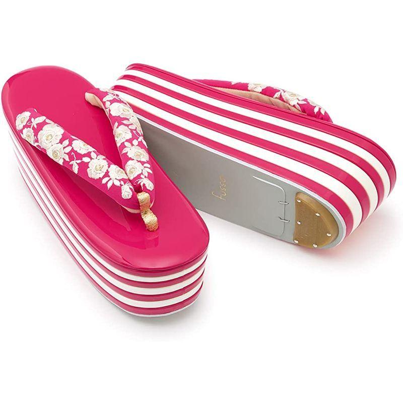 【希少品】 (ソウビエン) 草履 ピンク 重ね草履 カジュアル フォーマル 【AAA6687082976】(24160円)