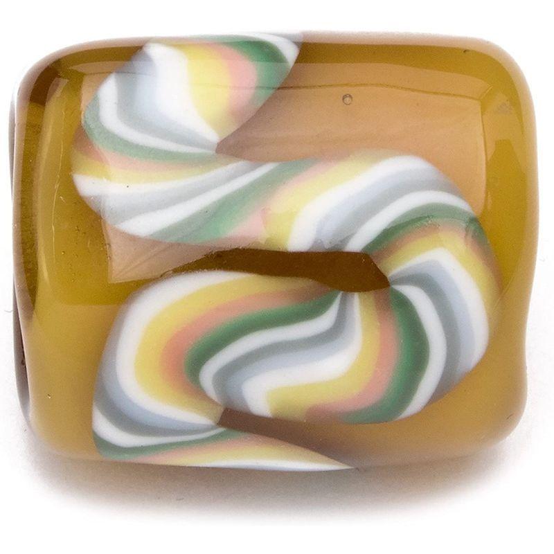 完売 ブラウン 茶 翠嵐工房 帯留め ソウビエン クリア 和装小 帯どめ カジュアル ガラス玉 とんぼ玉 蜻蛉玉 螺旋 縄目 うねり カラフル かんざし 髪飾り Mail Godyner Com